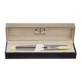 Parker Aster Matte Ballpoint Pen | Body Color - Brown | Ink Color - Blue